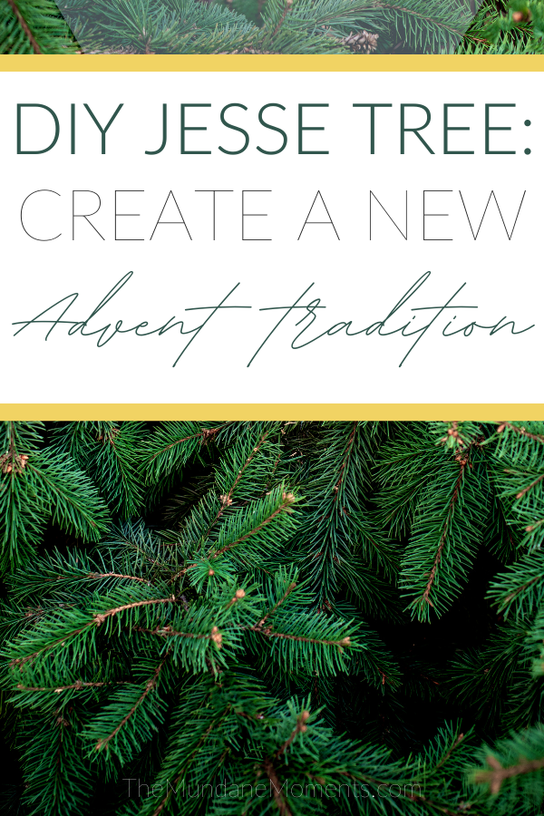 Creating a DIY Jesse Tree - Start a new advent tradition