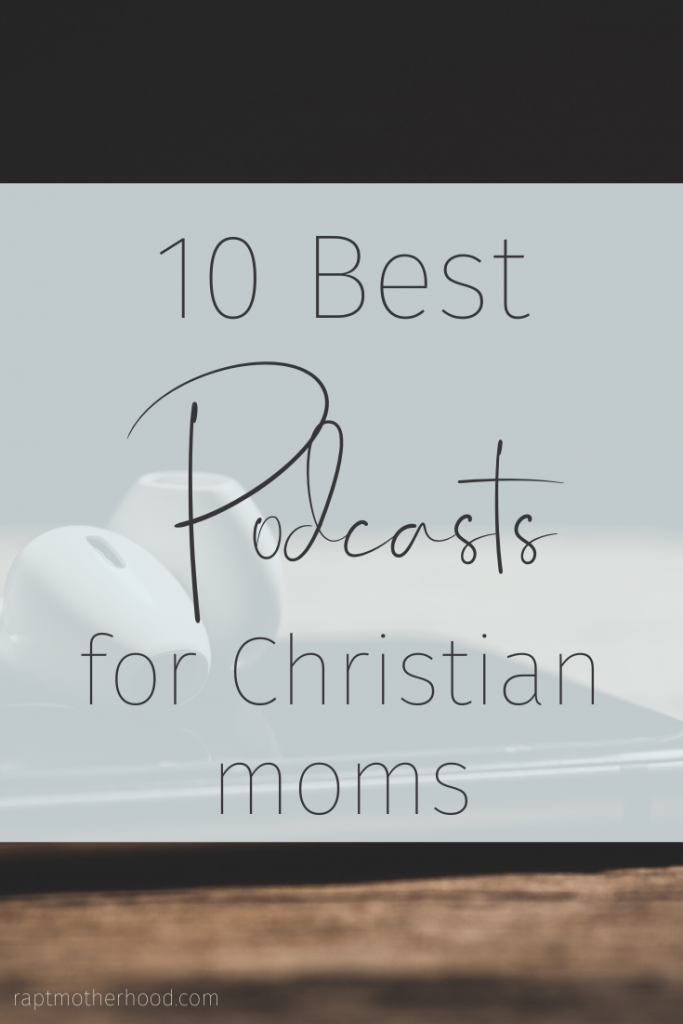 This is an awesome selection of Biblical podcasts for Christian moms! My favorite list of podcasts by far! #bestpodcasts #podcastsforChristianmoms #SAHM