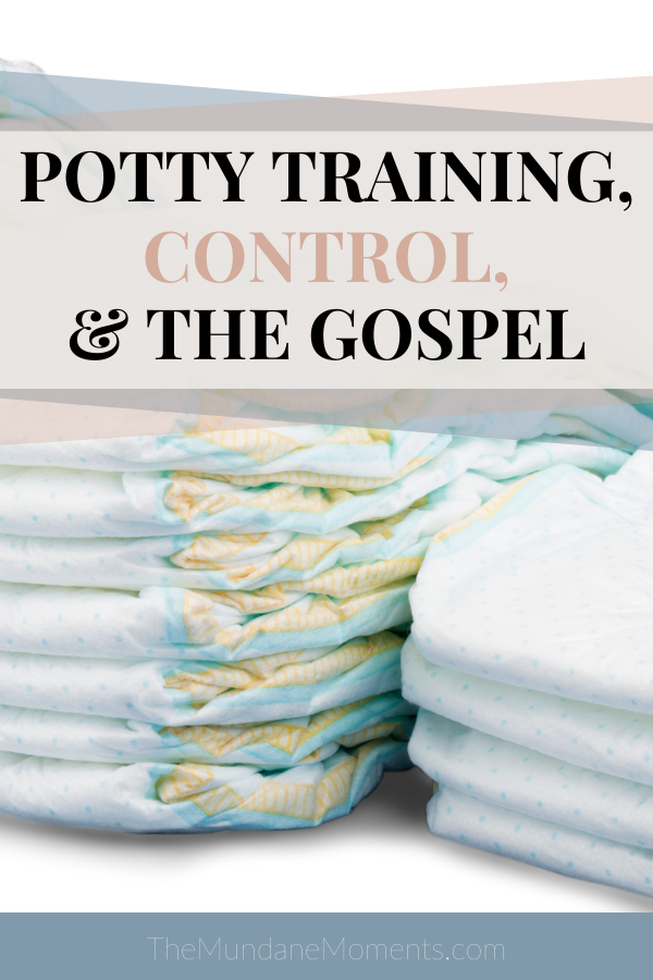 What potty training taught me about the Gospel
